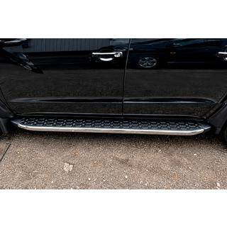Progi Boczne BlackLine (2 szt, Aluminium) Volkswagen Amarok 2010-2022 zdjęcia 2