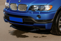 BMW X5 E53 1999–2006 Dokładka przedniego zderzaka (1999-2003, do lakierowania) zdjęcia 1