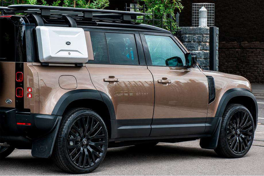 Land Rover Defender 2019- Poszerzenia nadkoli (Bushwacker, 6 szt., czarny mat) Image