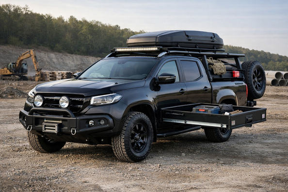 Startowy upgrade Mercedes-Benz X-Class do pracy i na co dzien