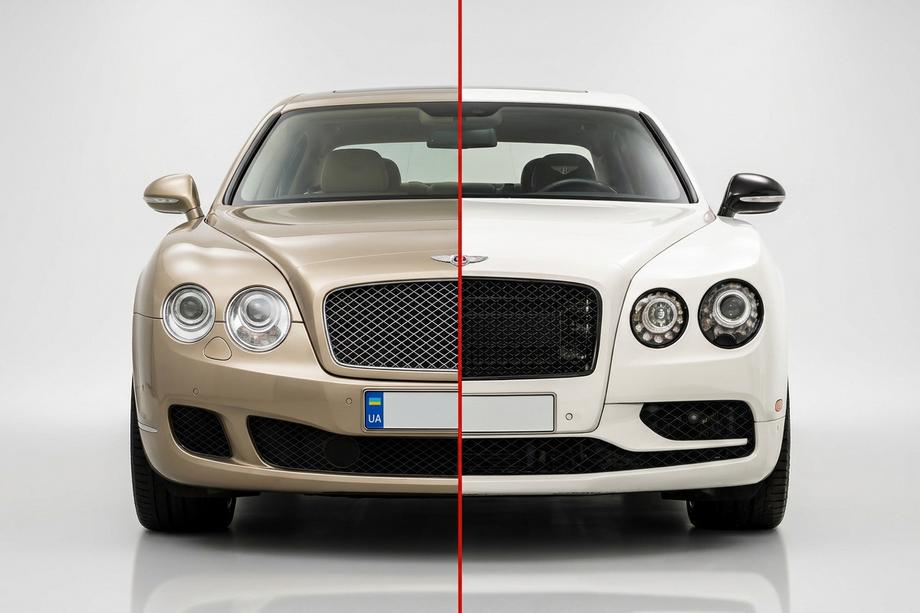 Bentley Flying Spur 2005–2013 Zestaw konwersji facelift na 2013-2018 Image