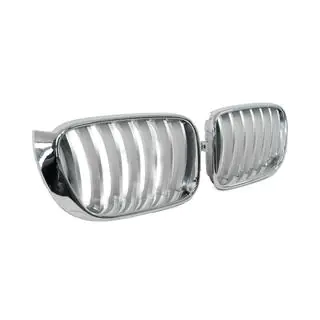 Grill nerki 1Bar (2014-2018, szare z chromowaną ramką) zdjęcia 4
