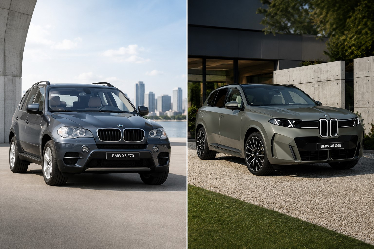 BMW X5 G65 vs BMW X5 E70: stary charakter kontra nowe technologie