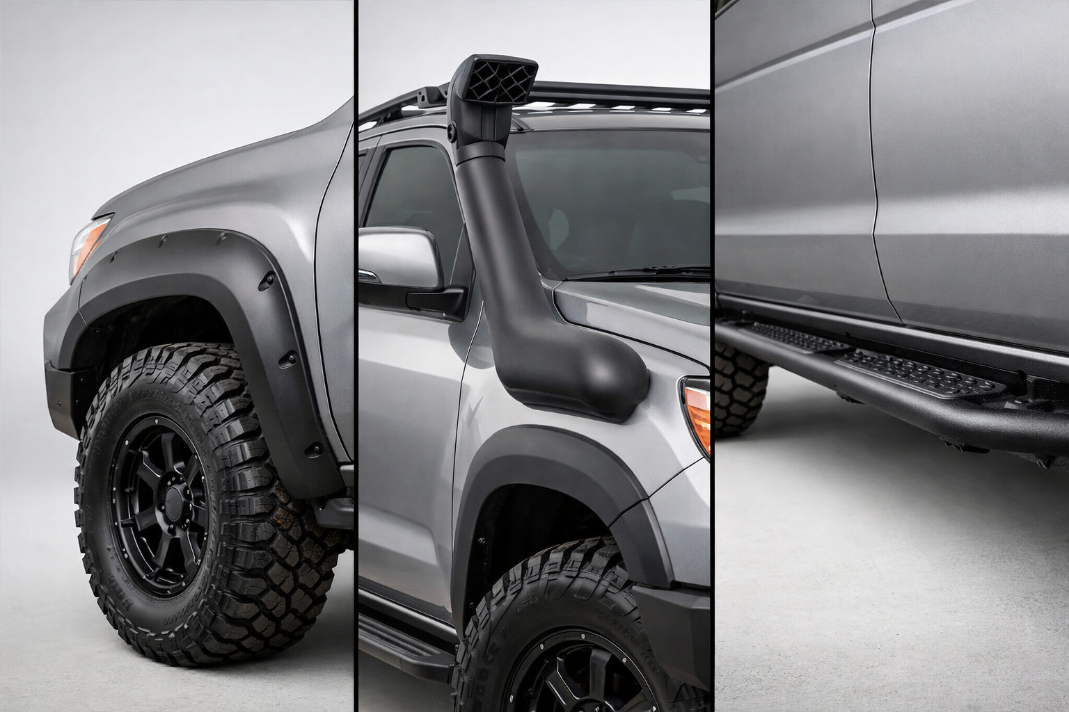Co zamontować najpierw z akcesoriów off-road: Bushwackers, snorkel czy progi stalowe