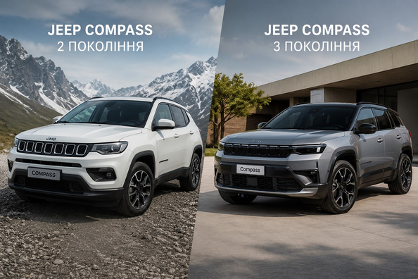 Nowy Jeep Compass 3. generacji vs Compass 2: szczegółowe porównanie Zdjęcie 1