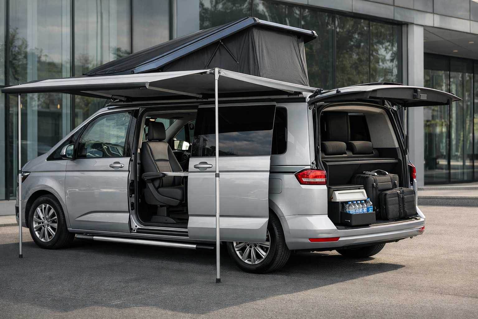 Pakiet modyfikacji Volkswagen Caravelle T7 dla biznesu i pasażerów