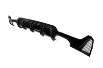 BMW 4 Series F32/F33/F36 2012-2020 Dyfuzor tylnego zderzaka pod podwójny wydech po obu stronach (do M-Sport, ABS) zdjęcia 2