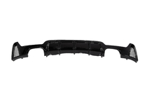 BMW 4 Series F32/F33/F36 2012-2020 Dyfuzor tylnego zderzaka pod podwójny wydech po obu stronach (do M-Sport, ABS) zdjęcia 4