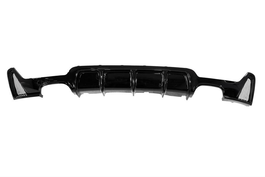 BMW 4 Series F32/F33/F36 2012-2020 Dyfuzor tylnego zderzaka pod podwójny wydech po obu stronach (do M-Sport, ABS) Image