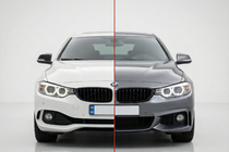 BMW 4 Series F32/F33/F36 2012-2020 Zestaw body kit M-Sport (do F32) Pojedynczy wydech z wylotami po obu stronach zdjęcia 1
