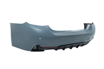 BMW 4 Series F32/F33/F36 2012-2020 Zestaw body kit M-Sport (do F32) Pojedynczy wydech z wylotami po obu stronach zdjęcia 23