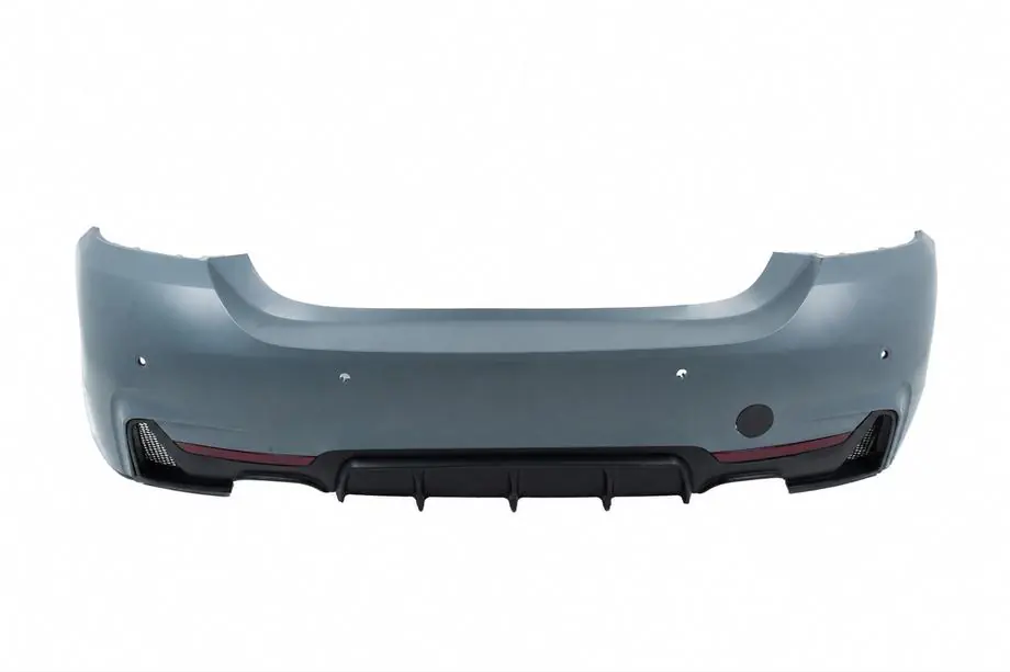 BMW 4 Series F32/F33/F36 2012-2020 Tylny zderzak z dyfuzorem pod podwójny wydech po obu stronach M-Sport Image
