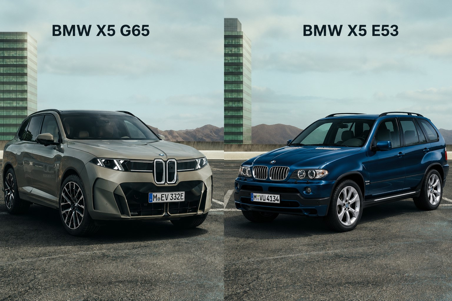 BMW X5 G65 vs BMW X5 E53: jak zmienil sie legendarny SUV przez ponad 25 lat