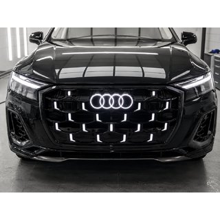 Przedni grill RSQ-Style LED (2024-2026, czarny połysk) Audi Q7 2015–2026 zdjęcia 1
