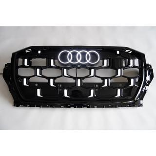 Przedni grill RSQ-Style LED (2024-2026, czarny połysk) Audi Q7 2015–2026 zdjęcia 2
