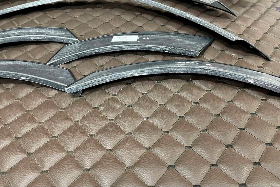 Volvo XC60 2009-2017 Wyprzedaż Poszerzenia nadkoli (2009-2013, 4 szt., czarne) Zdjęcia 5