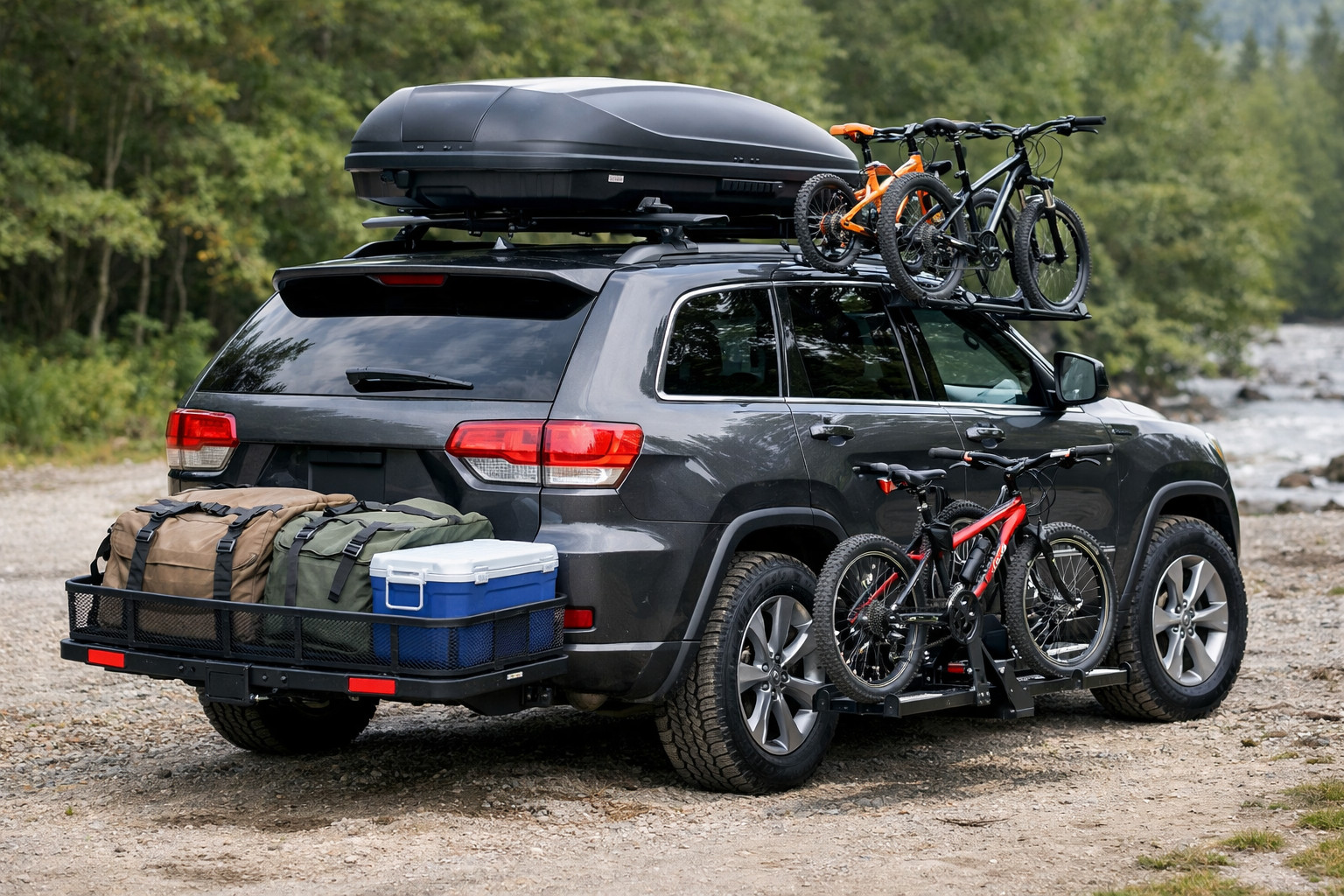 Co zamontować w Jeep Grand Cherokee WK2 dla rodziny i ciężkiego bagażu