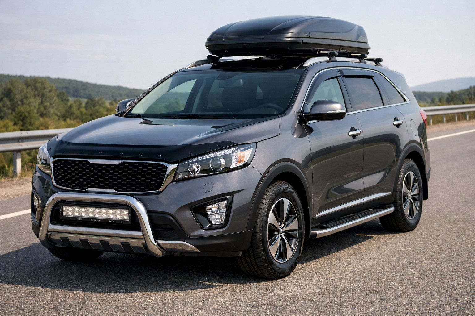 Praktyczny upgrade Kia Sorento III UM 2014-2020 na trasę i ochronę maski
