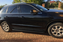 Audi Q5 2008-2017 Progi boczne Premium Black (2 szt., stal nierdzewna) zdjęcia 2