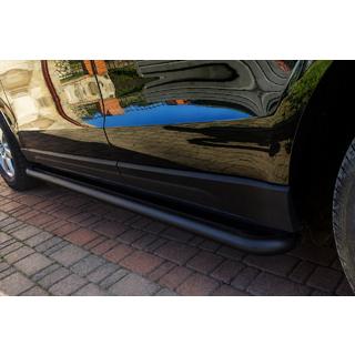 Progi boczne Premium Black (2 szt., stal nierdzewna) Audi Q5 2008-2017 zdjęcia 1
