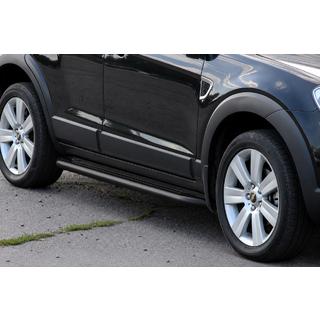 Stopnie boczne Premium Black (2 szt., stal nierdzewna) Chevrolet Captiva 2006-2019 zdjęcia 3