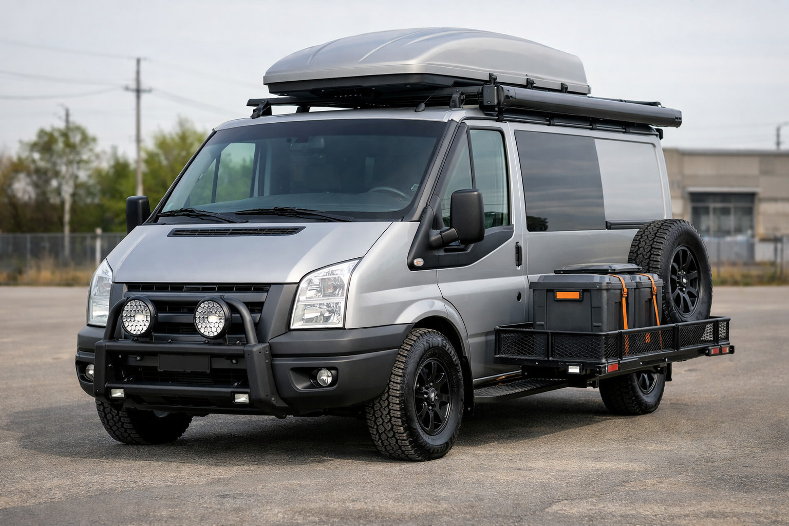 Startowy upgrade Ford Transit 2000-2014 do dostaw i tras