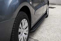 Citroen Berlingo 1996-2008 Stopnie boczne Premium Black (2 szt., stal nierdzewna) zdjęcia 1