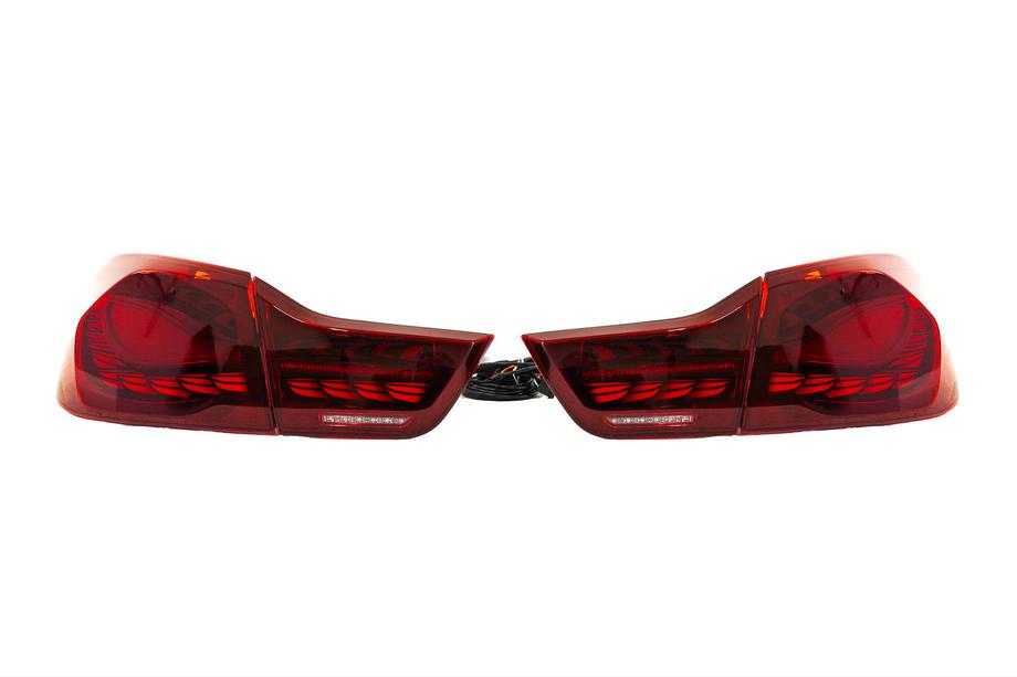 BMW 4 Series F32/F33/F36 2012-2020 Lampy tylne GTS Style Red Image