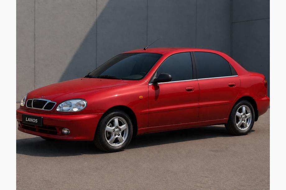 Daewoo Lanos 1998-2017 Listwy Ozdobne Okien Stal Nierdzewna (4 szt.) Image
