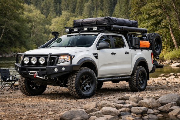 Pakiet modyfikacji Ford Ranger 2011-2022 do pracy i wypadów w teren Zdjęcie 1