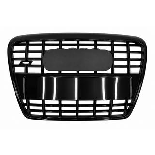 Grill przedni S-style (czarny) Audi A6 C6 2004-2011
