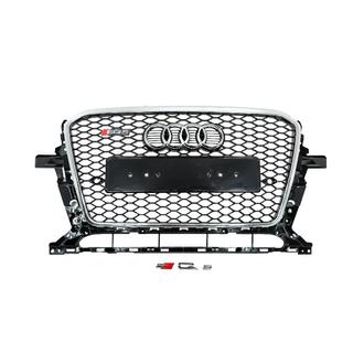Przedni grill RSQ-Style (2012-2017, czarny z chromem) zdjęcia 1