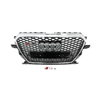 Przedni grill RSQ-Style (2012-2017, czarny z chromem) zdjęcia 4