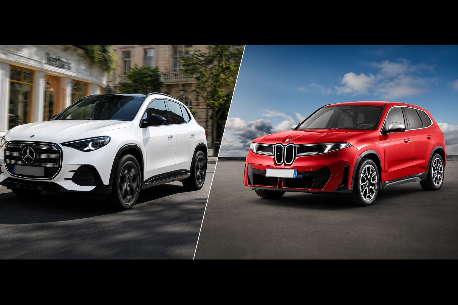 Mercedes GLA Electric vs BMW iX1: który premium elektryczny crossover jest lepszy