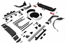 Suzuki Jimny 2018- Zestaw body kit G-class-design BRB zdjęcia 5