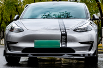 Tesla Model 3 2017- Dokładka przedniego zderzaka Lip Turbo (do 2017–2023) zdjęcia 1