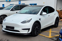 Tesla Model Y 2020- Nakładki na halogeny Fast (dla 2020-2024) zdjęcia 3