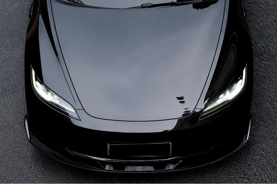 Tesla Model 3 2017- Dokładka przedniego lipu Lip Turbo (dla 2024+) Image