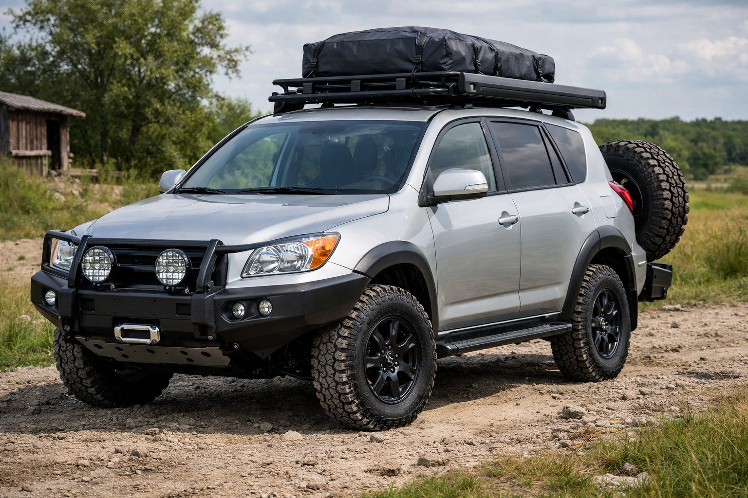 Pakiet modyfikacji Toyota RAV4 2006-2013 na działkę i złe drogi