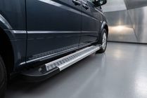 Mercedes Viano 2004-2014 Progi Boczné New Vision Grey (2 szt., Aluminium) zdjęcia 1