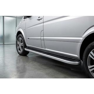Progi Boczné Tayga Grey (2 szt., Aluminium) Mercedes Viano 2004-2014