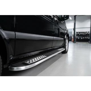 Progi Boczné Tayga V2 (2 szt., Aluminium) Mercedes Vito/V-class W447 2014-