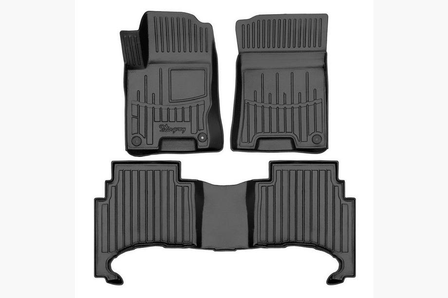 KIA Tasman 2025– Dywaniki gumowe Stingray 3D (3 szt.) Image