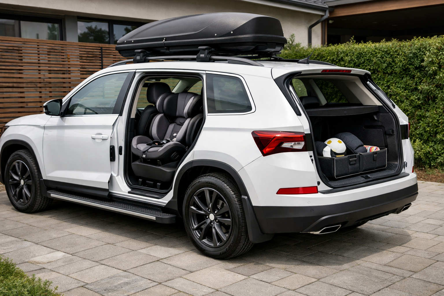 Co założyć do Skoda Kodiaq 2016-2023, by progi były czyste na co dzień