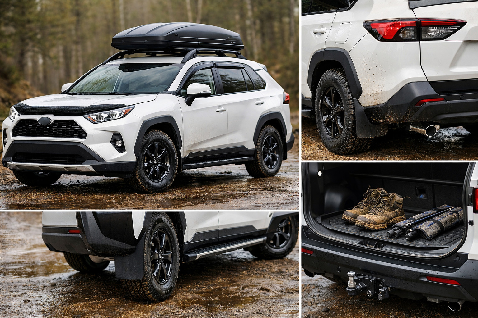 Praktyczny upgrade Toyota RAV4 2019+ na deszcz, błoto i trasę