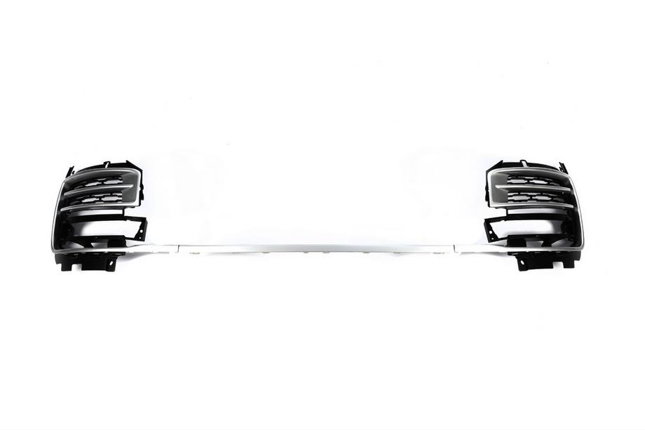 Range Rover IV L405 2013-2021 Zestaw nakładek na przedni zderzak (front lip) SVA Silver (2018-2021, 3 szt.) Image
