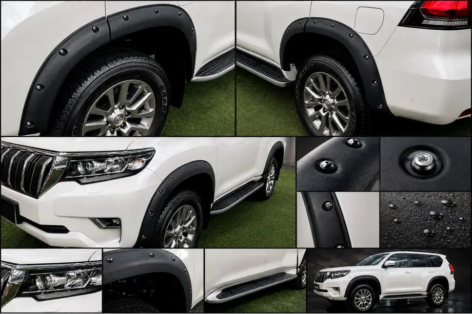 Poszerzenia nadkoli do Toyota Land Cruiser Prado 150: zmień wygląd i chroń karoserię