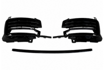 Range Rover IV L405 2013-2021 Zestaw nakładek na przedni zderzak SVA Black (2018-2021, 3 szt.) zdjęcia 9