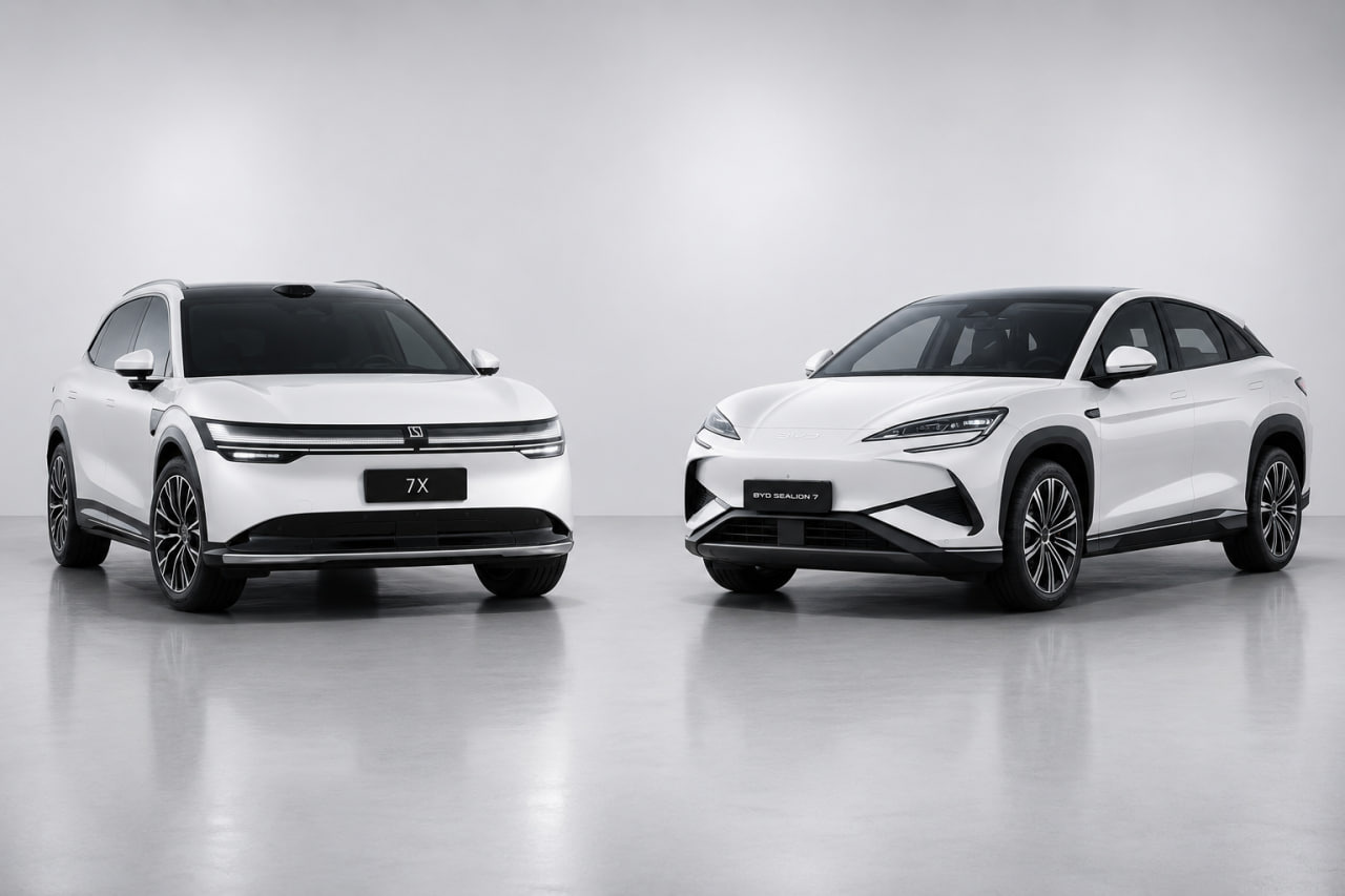 Zeekr 7X vs BYD Sealion 7: porównanie chińskich elektrycznych SUV-ów