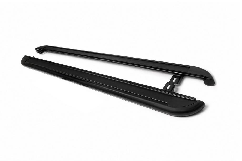 Volkswagen Tiguan 2007-2016 Stopnie boczne Premium Black (2 szt., stal nierdzewna) Image